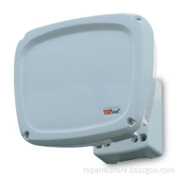 Microwave Barrier for Total Outdoor Perimeter Protection, Frequency of 9.5/10.525GHz